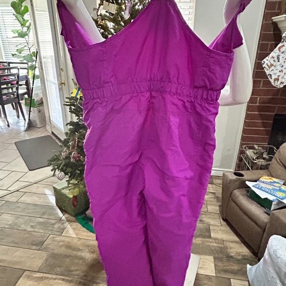 Purple Kids One Piece Snowsuit - Picture 2 of 2